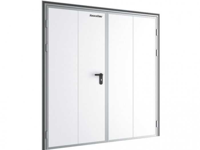 Дверь промышленная распашная для охлаждаемых помещений