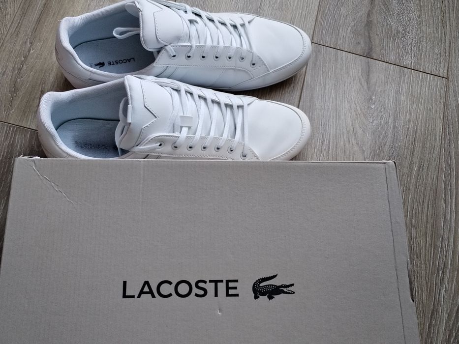Lacoste  бели кецове