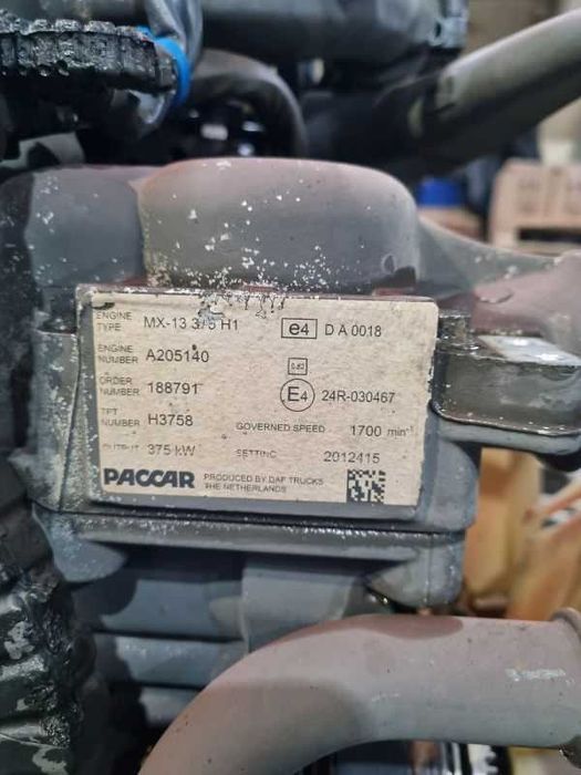 Motor DAF MX-13 375 H1 / piese de camioane second si noi