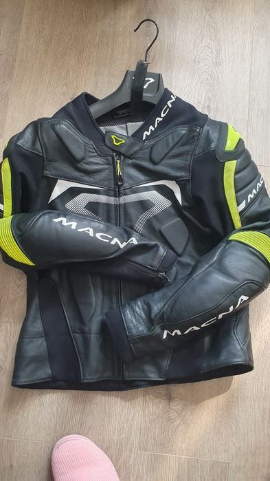 Combinezon moto piele MACNA VOLTAGE