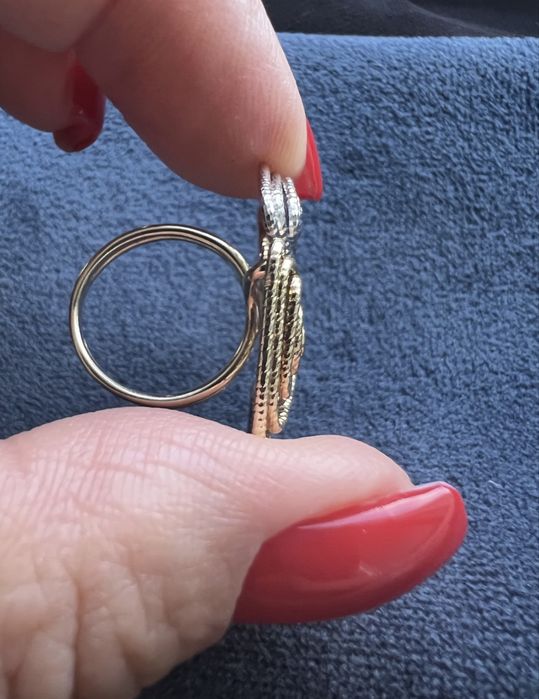 Кольцо золотое 585