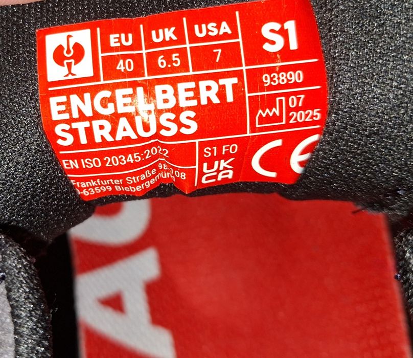 Pantofi lucru Strauss