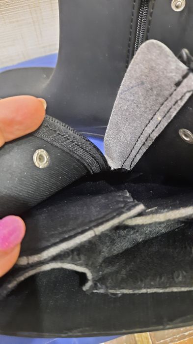 Женские сапоги резиновые