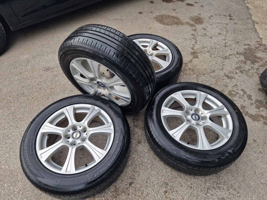 Алуминиеви джанти с гуми за Nissan 5x114,3x17