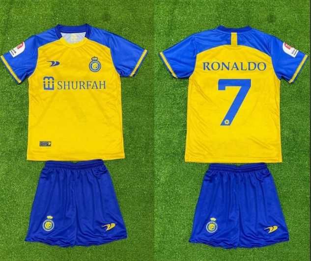 RONALDO 2023 New season Детски Футболен Екип Кристиано Ал Насър