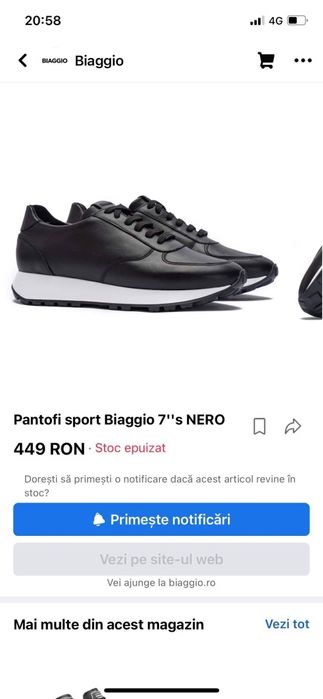 Pantofi sport Biaggio marimea 41