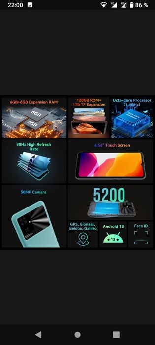 12GB 128GB 1TB CUBOT note21