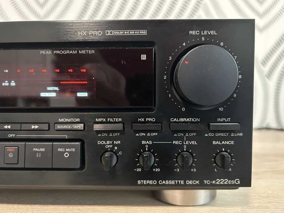 SONY TC-K222ESG /TC-K850ES Casetofon Deck incl. telecomanda