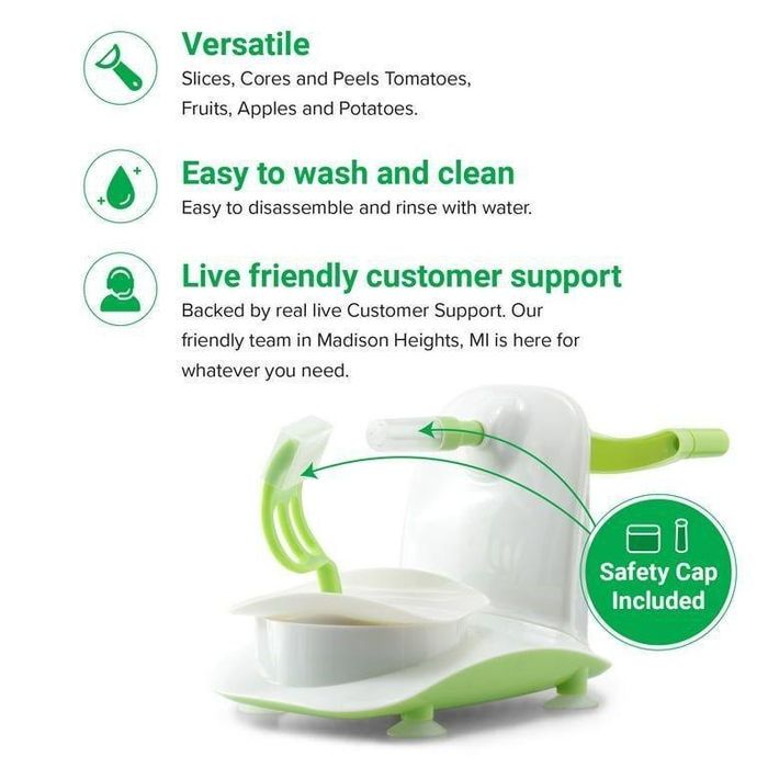 Olma tozalagich va kesgich