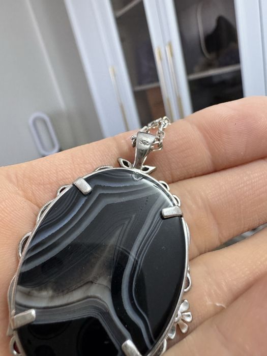 Женский Кулон из серебра