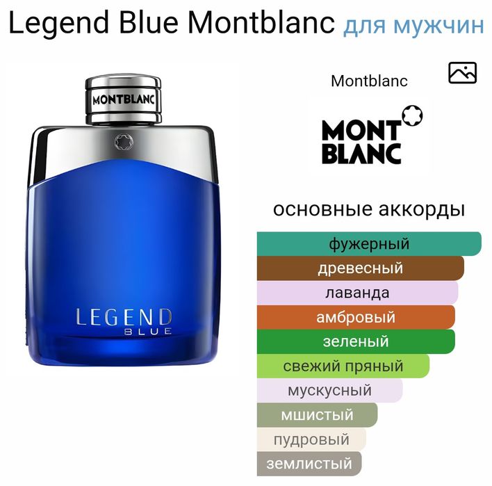 Парфюмерная вода Montblanc Legend Blue