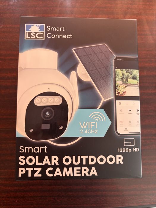 Camera de supraveghere PTZ, LSC Smart Connect, alimentare solara, conectivitate Wi-Fi, exterior