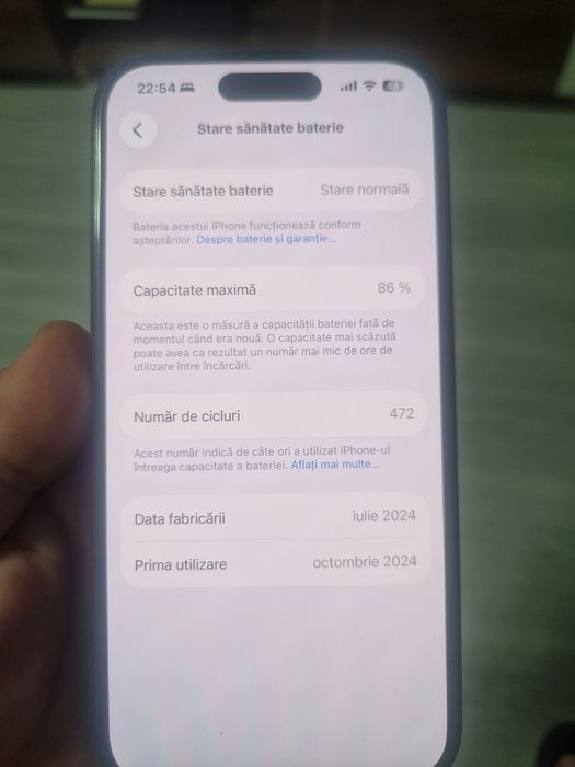 Iphone 15 primu propietar de nou!!! Estetic 10/10