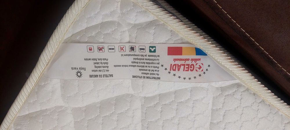 Vând saltea ortopedică GELADI