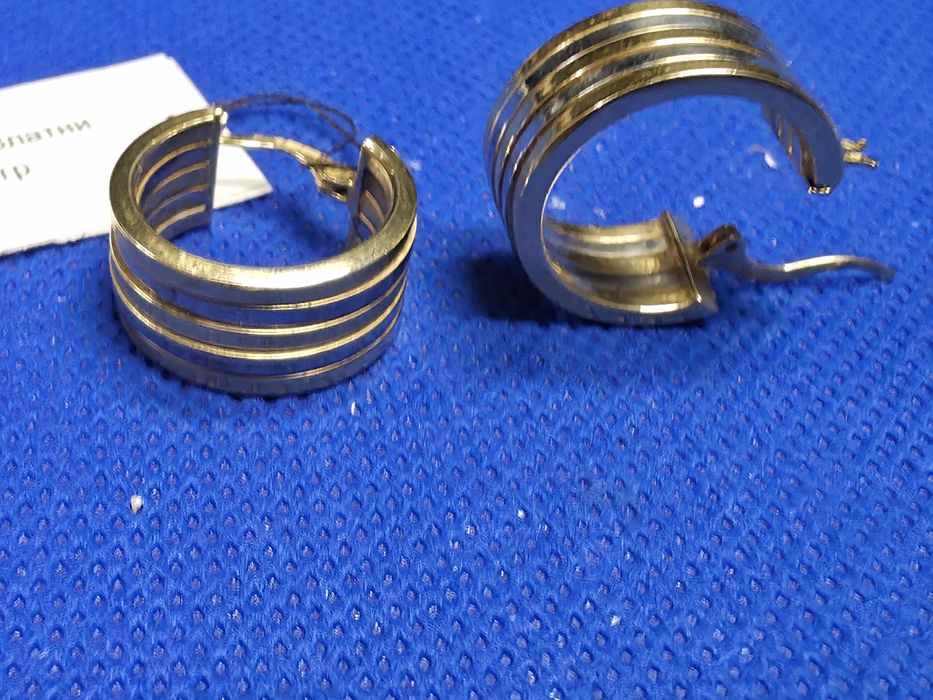 Златни дамски обеци 4.64гр-14к