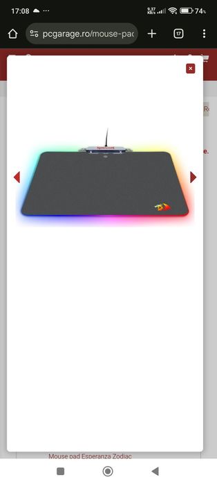 Set Mouse Lenovo LEGION gaming PLUS Mouse pad RGB Noi