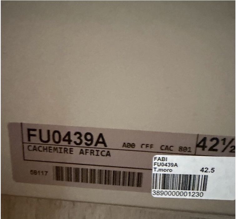 FABI мъжки обувки страхотни