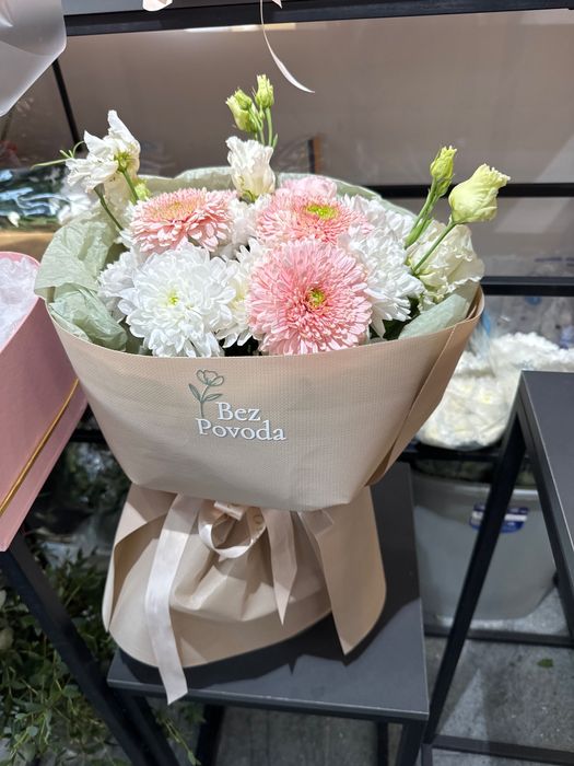 Свежие букеты цветов