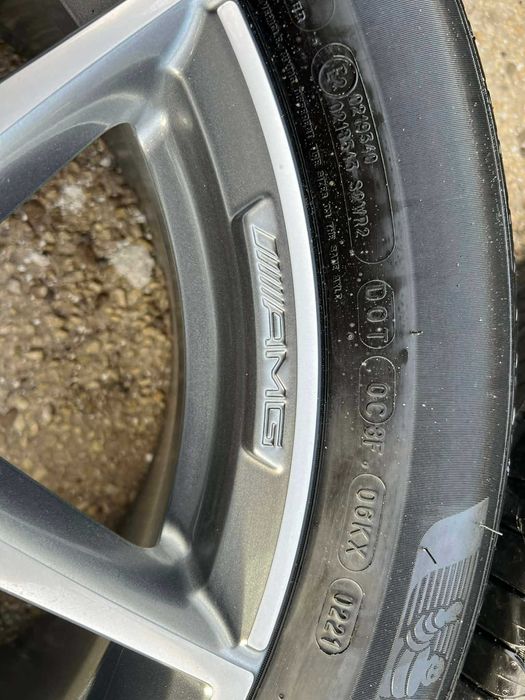 Roti Mercedes AMG/ jante + anvelope Michelin 235/55 R19