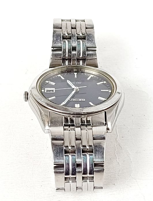 . Мъжки винтидж кварцов спортен часовник Seiko 7N42-7011