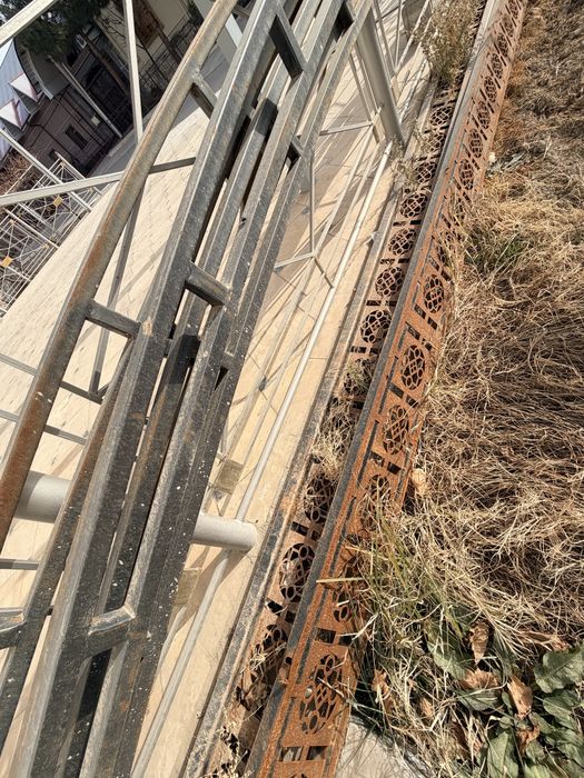 Навес профиль 6 метр, 5 штук полуарки, 2 штуки баковицы