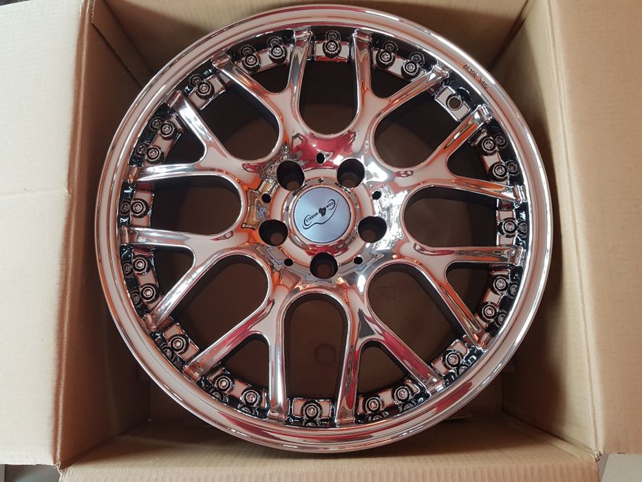 jante de aliaj pentru opel si saab marca com4wheels pe 18 full crom