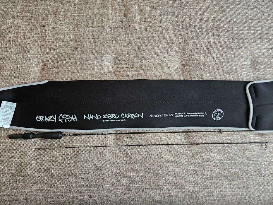 Спиннинг Crazy Fish Nano Zero Carbon