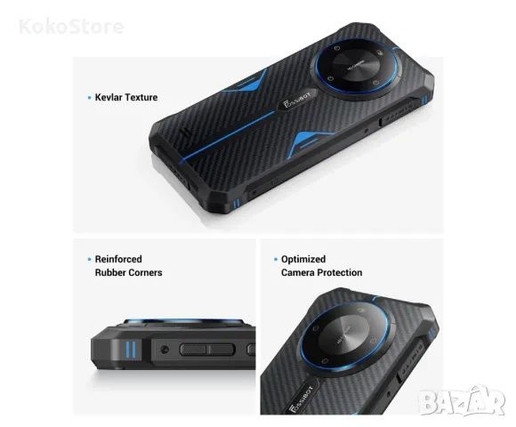 НОВ Противоударен и водоустойчив телефон