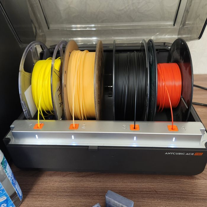 Цветной 3д принтер Anycubic kobra s1 combo