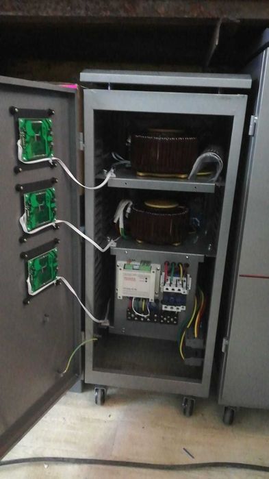 Стабилизаторы 5кВт, 10 кВт, 15 кВт, 30 кВТ, 45 кВт, 60 кВт, 80 кВт