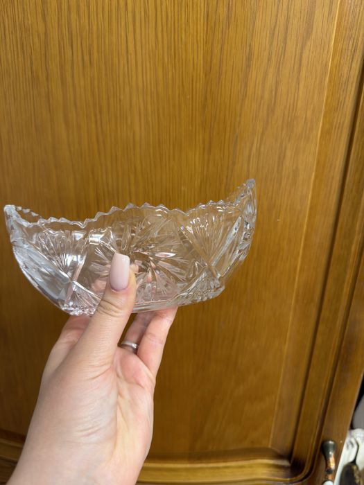 Салатницы хрустальные