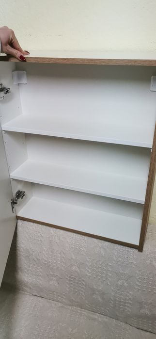 Поръчков комплект водоустайчиви шкафове за баня 55 см