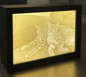 Litofanii Personalizate (Poze 3D) & Servicii de Printare 3D la Comanda