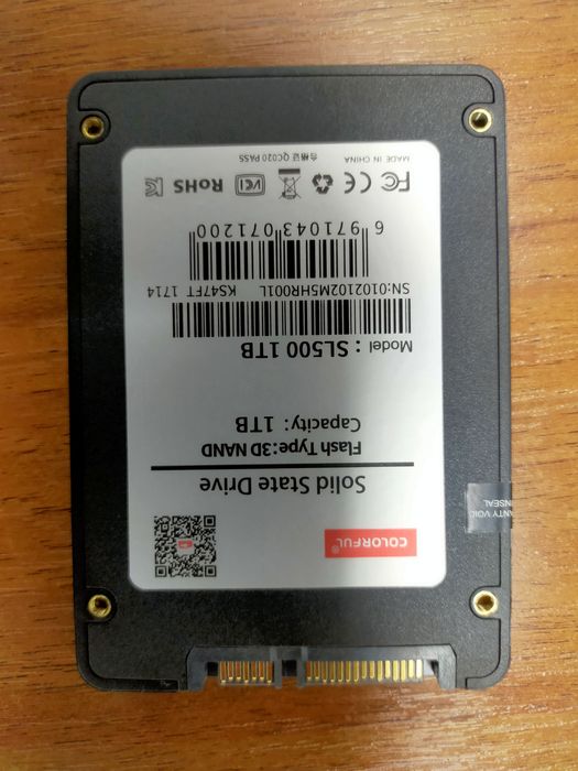 SSD 1тб диск диск сатылады