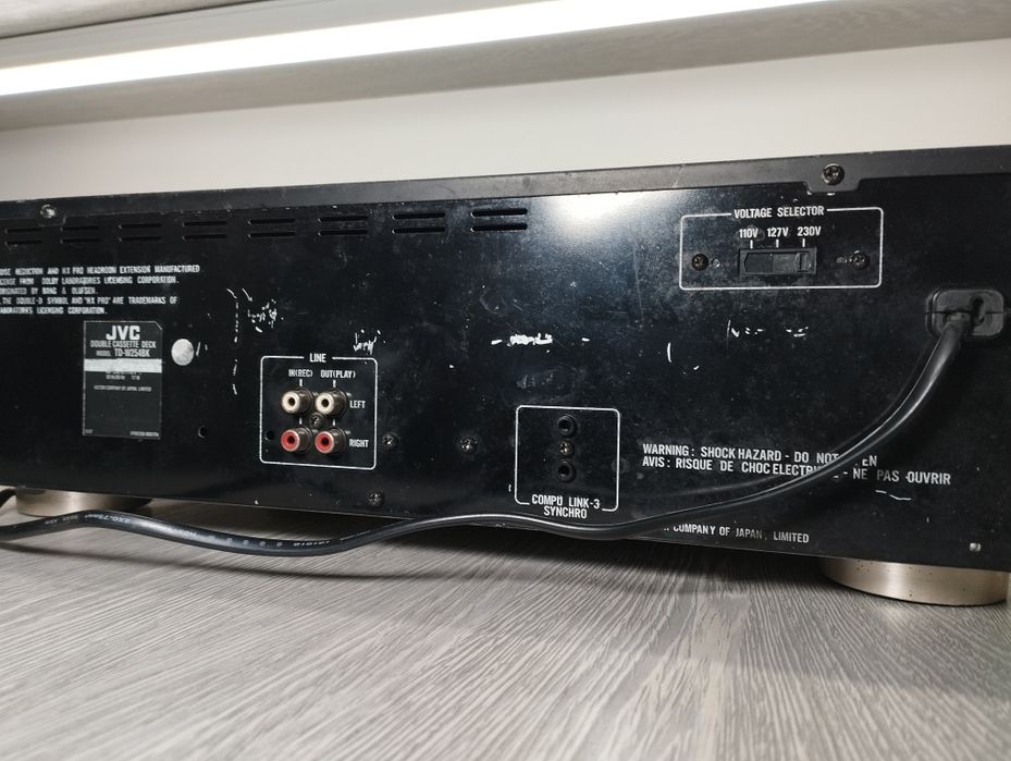 JVC TD-W254 audio magnitola, yaxshi holatda