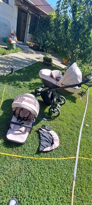 Vand carucior 3 in 1 joyz pink Krausman