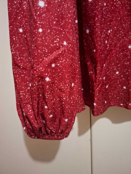 Дамска червена блуза 3XL размер