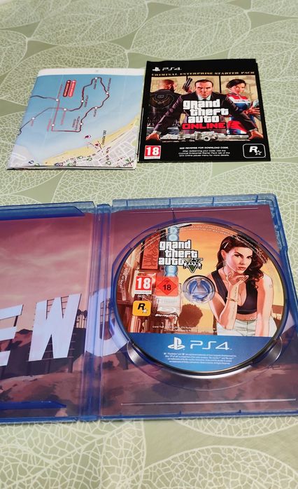 GTA 5 GTA V Grand Theft Auto Five Premium Edition PS4