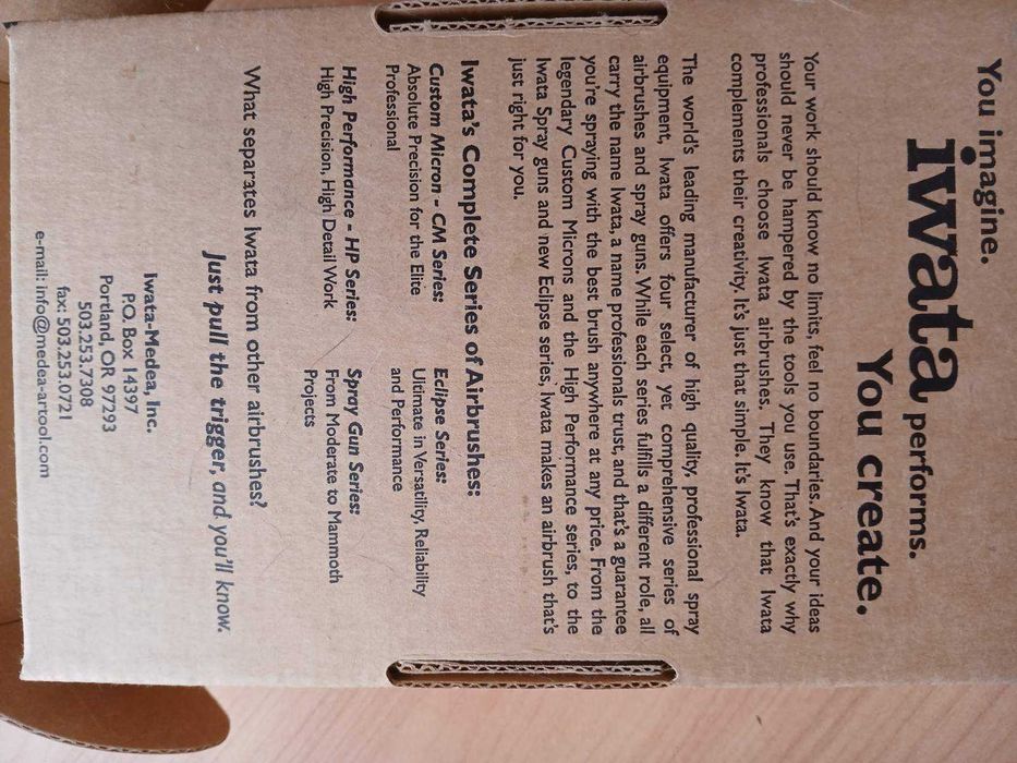 АЕРОГРАФ iwata Eclipse HP BCS