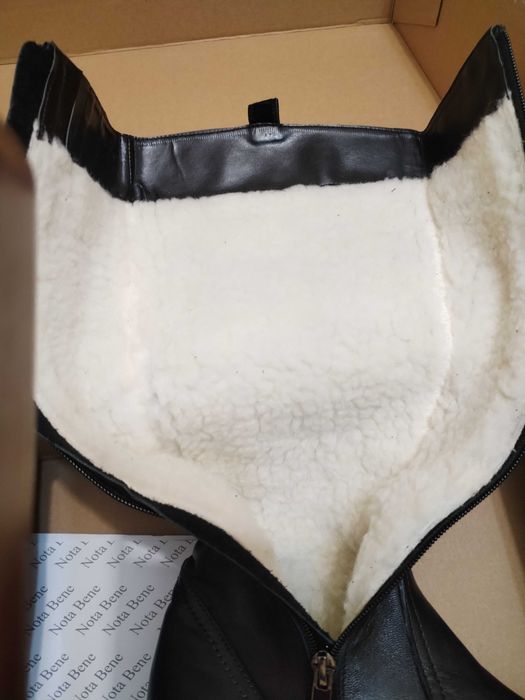 Дамски ботуши естествена кожа 38 номер, нови