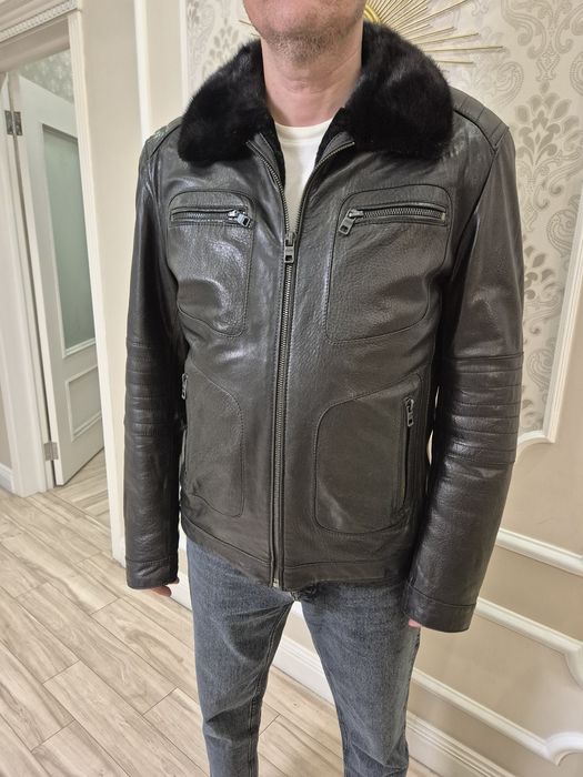 Дубленка (пилот) зимняя цигейка