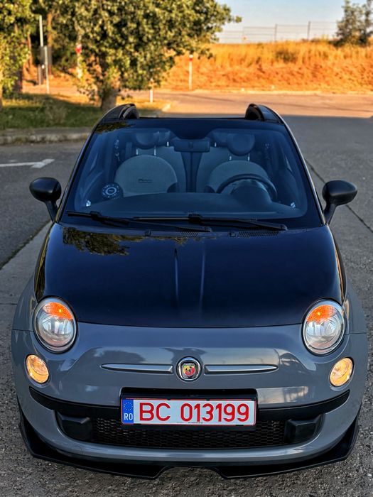 Fiat 500 Cabrio 0.9 Turbo • 99.000 KM REALI • CarPlay • Sport • 2011 •RAR Efectuat
