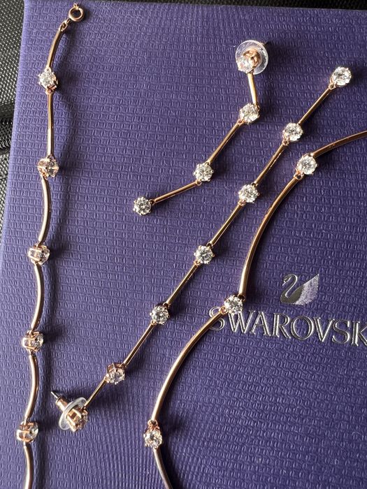 Set rose Swarovski