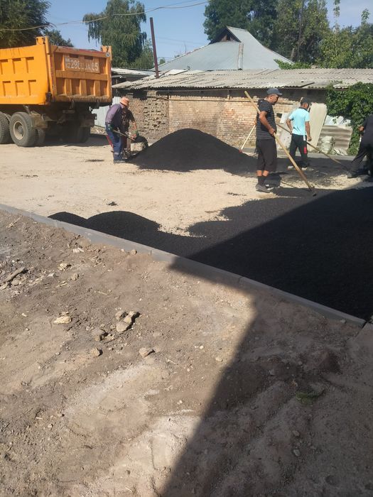 Асфальтирование дорог. Асфальтные работы