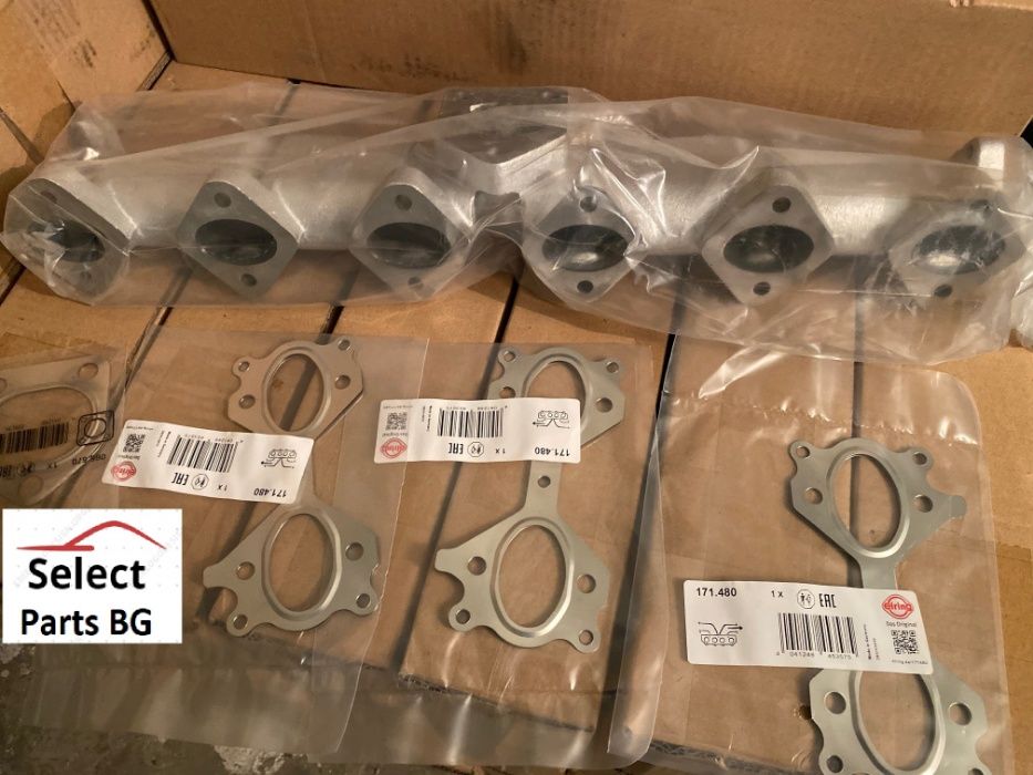 Нов Чугунен изпускателен Колектор БМВ BMW 30д 30d 3.0д 3.0d E60 E61 E6