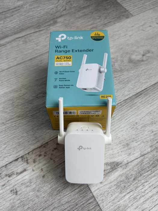 TP-Link RE205 AC750 — усилитель Wi-Fi сигнала