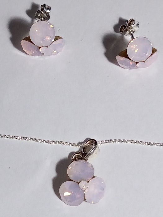 Set argint 925 cu cristale Swarovski