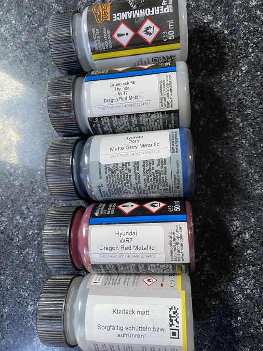 Vopsea de retrusare  set
