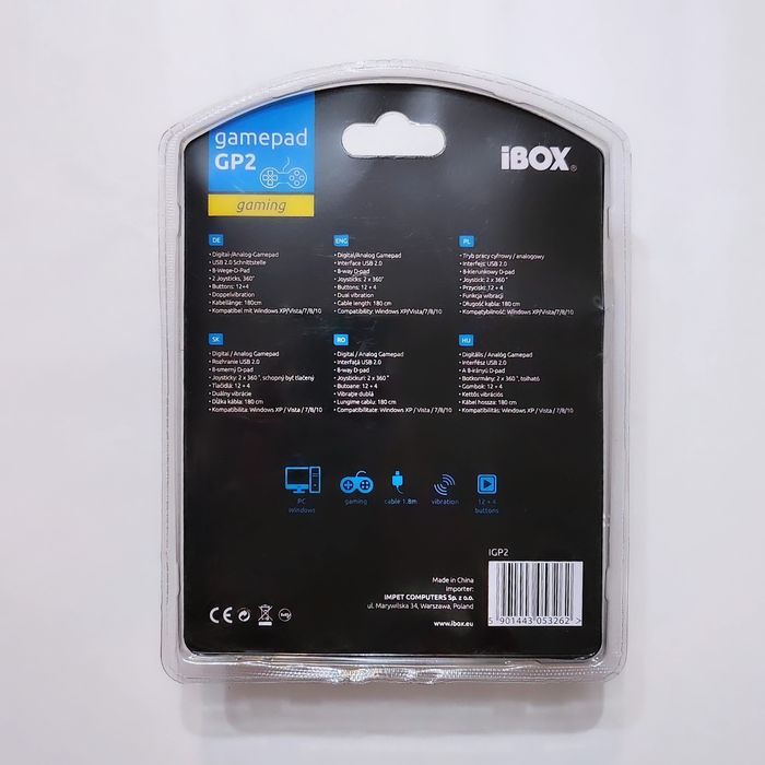 Controler Ibox Gamepad Gp2 - SIGILAT