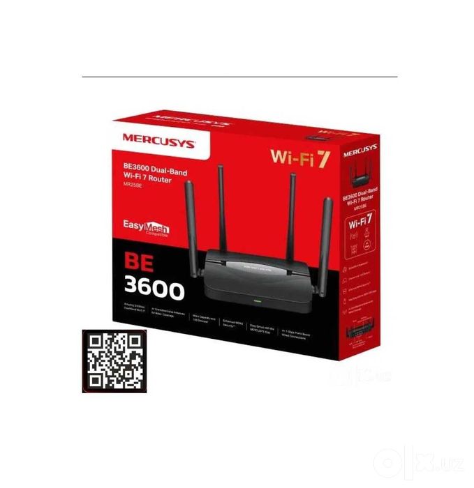 Mercusys MR20/25BE/27BE/47BE Двух диапазонный  роутер **